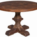 Manor Round Dining Table with Pedestal Base at Online8 Furniture Auckland NZ