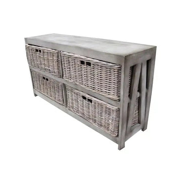 Manyara Four Basket Buffet Table at Online8 Furniture Auckland NZ
