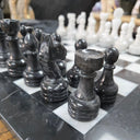 Marble Chess Set - Black & White at Online8 Furniture Auckland NZ