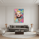 Marilyn Pop Wall Art with Neon Lights at Online8 Furniture Auckland NZ