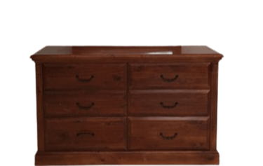 Marina 6 Drawer Dresser | Lowboy at Online8 Furniture Auckland NZ