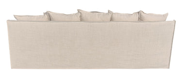 Marsala Slip Cover Sofa with Reversible Chaise - Salt & Pepper at Online8 Furniture Auckland NZ