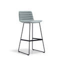Maven Upholstered High Back Bar Stool at Online8 Furniture Auckland NZ