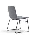 Maven Upholstered Sled Chair at Online8 Furniture Auckland NZ