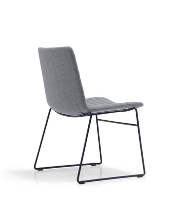 Maven Upholstered Sled Chair at Online8 Furniture Auckland NZ