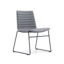 Maven Upholstered Sled Chair at Online8 Furniture Auckland NZ