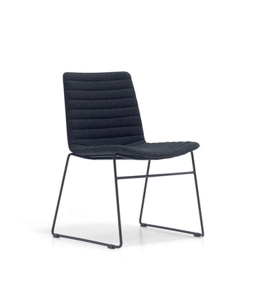 Maven Upholstered Sled Chair at Online8 Furniture Auckland NZ