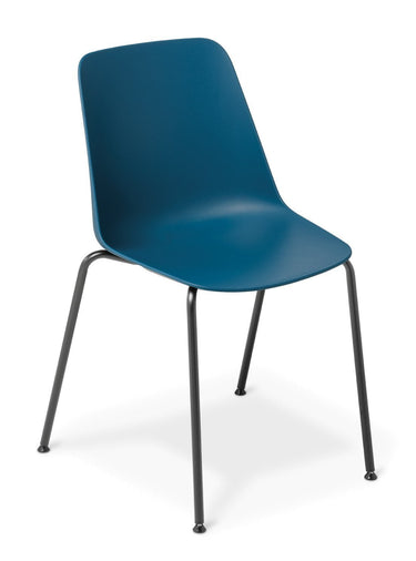 Max 4 Legs Chair - Classic Blue at Online8 Furniture Auckland NZ
