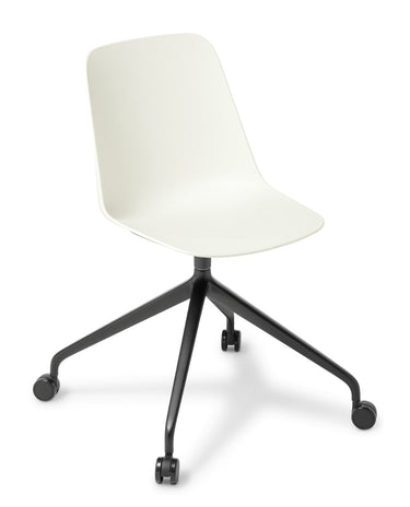 Max 4-Star Swivel Chair - White at Online8 Furniture Auckland NZ