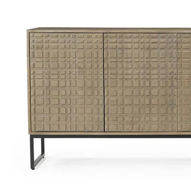 Max 4 Door Sideboard - Vintage Brown at Online8 Furniture Auckland NZ