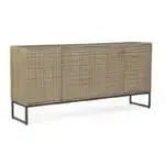 Max 4 Door Sideboard - Vintage Brown at Online8 Furniture Auckland NZ