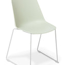 Max Sled Chair-Pumice at Online8 Furniture Auckland NZ