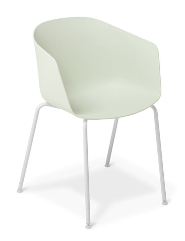 Max Tub 4 Legs Chair-Pumice at Online8 Furniture Auckland NZ