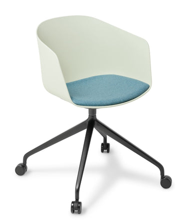 Max Tub Swivel Chair-Seat Upholstered at Online8 Furniture Auckland NZ