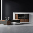 Maxim Executive Desk with Side Cabinet at Online8 Furniture Auckland NZ