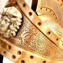 Medieval Armor Roman Helmet with Red Hair Plume at Online8 Furniture Auckland NZ