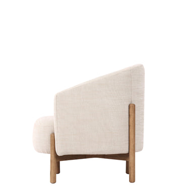 Memphis Tub Chair | Antique White & History Oak at Online8 Furniture Auckland NZ