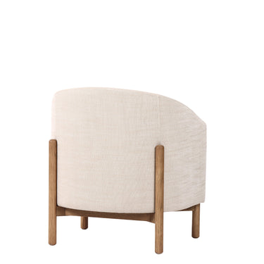 Memphis Tub Chair | Antique White & History Oak at Online8 Furniture Auckland NZ