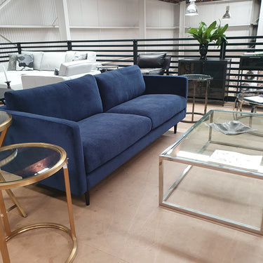 Mendoza Sofa 3 Seat - Blue at Online8 Furniture Auckland NZ
