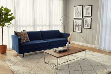 Mendoza Sofa 3 Seat - Blue at Online8 Furniture Auckland NZ