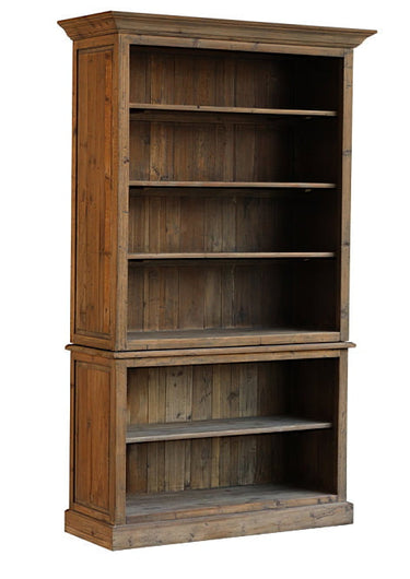Merchants Bookshelf - Reclaimed Pine at Online8 Furniture Auckland NZ