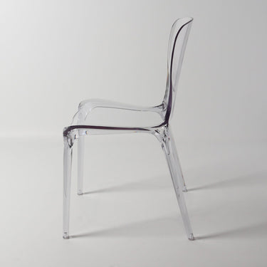 Mercury Transparent Dining Chair - S/2 at Online8 Furniture Auckland NZ