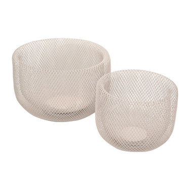 Mesh Bowl - Set/2 - 29cm at Online8 Furniture Auckland NZ