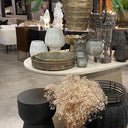Metal French Lantern with Glass Insert at Online8 Furniture Auckland NZ