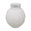 Metal Vessel Daphne - White at Online8 Furniture Auckland NZ
