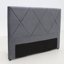Metro Diamond Stitched Headboard Double/Queen at Online8 Furniture Auckland NZ