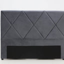 Metro Diamond Stitched Headboard Double/Queen at Online8 Furniture Auckland NZ
