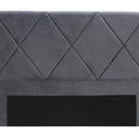 Metro Diamond Stitched Headboard Double/Queen at Online8 Furniture Auckland NZ