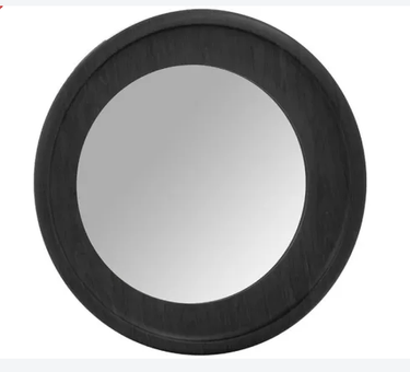 Mia Round Mirror - Black at Online8 Furniture Auckland NZ