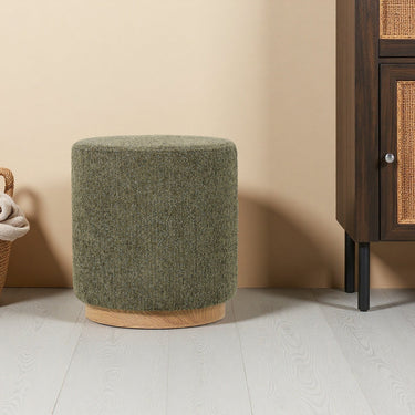Miami Ottoman - Moss Green at Online8 Furniture Auckland NZ