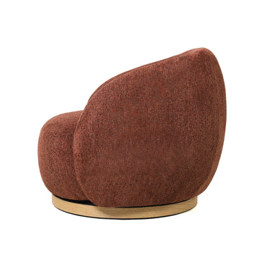 Miami Swivel Chair XL - Burnt Ochre at Online8 Furniture Auckland NZ