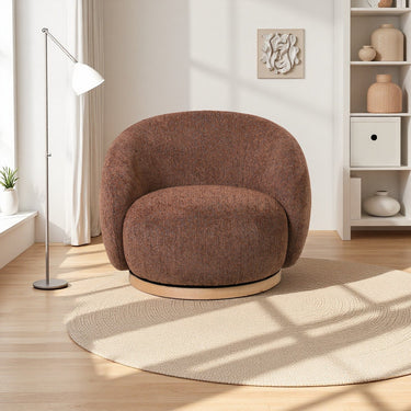 Miami Swivel Chair XL - Tobacco at Online8 Furniture Auckland NZ