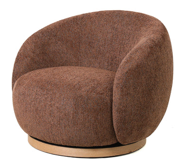 Miami Swivel Chair XL - Tobacco at Online8 Furniture Auckland NZ
