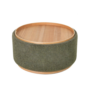 Miami Tray Ottoman XL - Moss Green at Online8 Furniture Auckland NZ