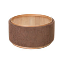 Miami Tray Round Ottoman - Tobacco at Online8 Furniture Auckland NZ