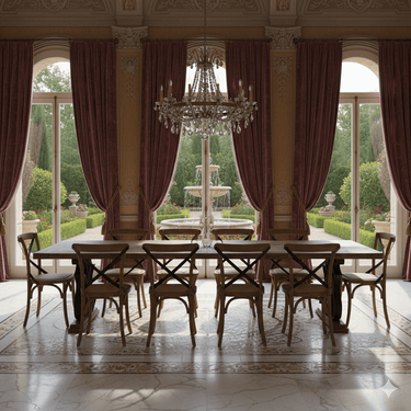 Michigan French Iron Dining Suite - 10 Seater at Online8 Furniture Auckland NZ
