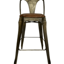 Mid Century Leather Barstool at Online8 Furniture Auckland NZ