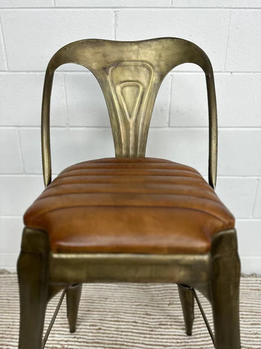 Mid Century Leather Barstool at Online8 Furniture Auckland NZ