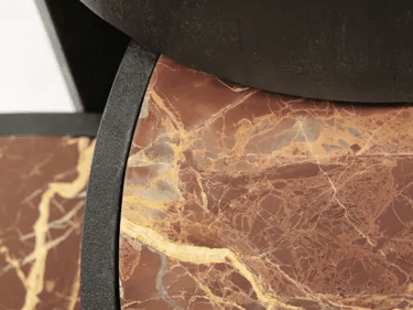Miele Marble & Wood Coffee Table - Set of 3 at Online8 Furniture Auckland NZ