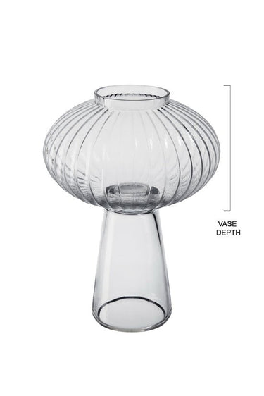 Mila Glass Vase at Online8 Furniture Auckland NZ