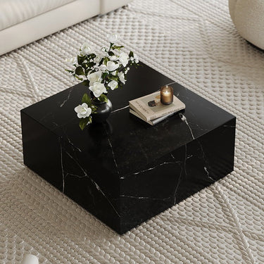 Milan Coffee Table - Marble Look at Online8 Furniture Auckland NZ