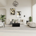 Milan Coffee Table - Marble Look at Online8 Furniture Auckland NZ