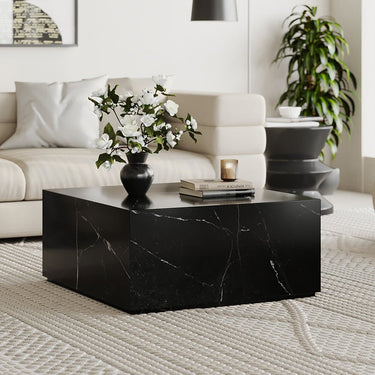 Milan Coffee Table - Marble Look at Online8 Furniture Auckland NZ