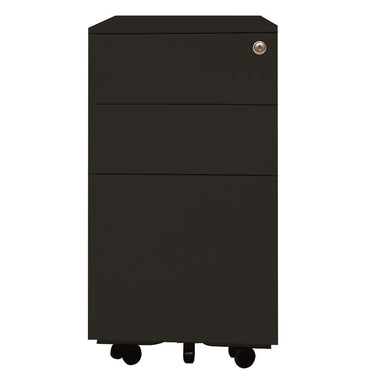 Milano 300 Slimline 2-Drawer and File Mobile Storage Unit at Online8 Furniture Auckland NZ