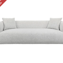Milo 3 Seat Sofa - Dove Grey Fleck at Online8 Furniture Auckland NZ