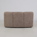Milo Modular Sofa in biscotti, sectional modules arranged for open-plan living
